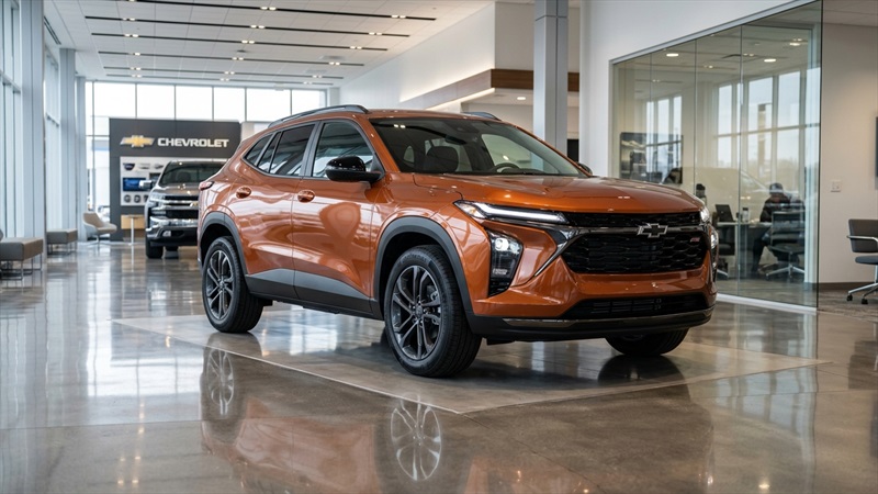 Chevrolet Blazer SUV en showroom oficial